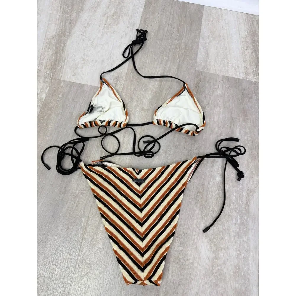 Triangl Swimwear Vinca Sapho Terry Toweling Bikini